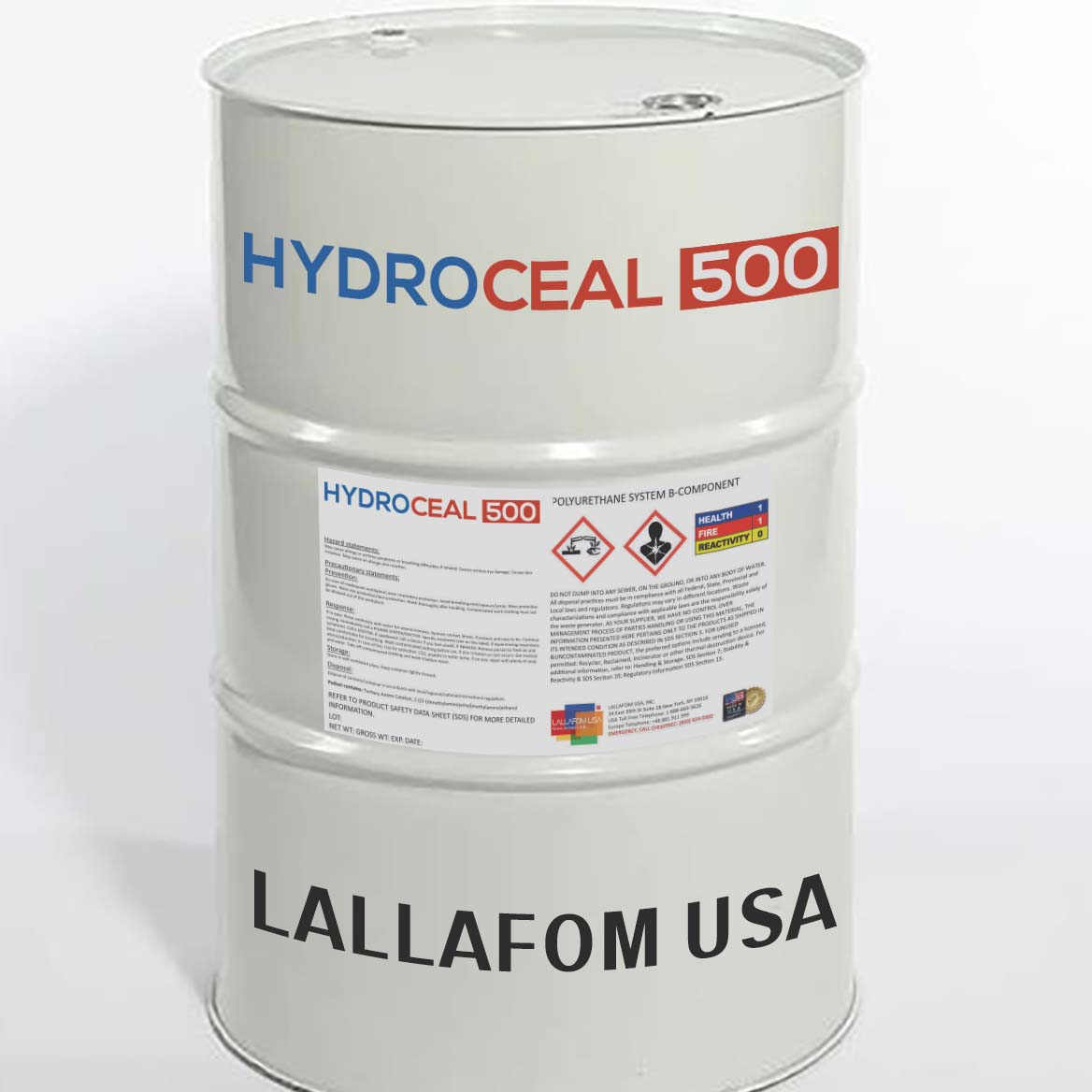 HYDROCEAL 500 - 8kg/m3 O-K 38-42m3 USA 210kg HYDROCEAL 500 - 8kg/m3 O-K 38-42m3 USA 210kg
