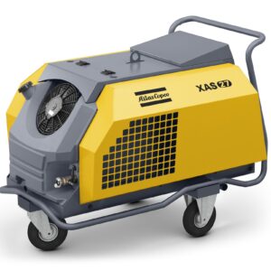Kompresor śrubowy spalinowy 1600l/min model Atlas Copco XAS 27