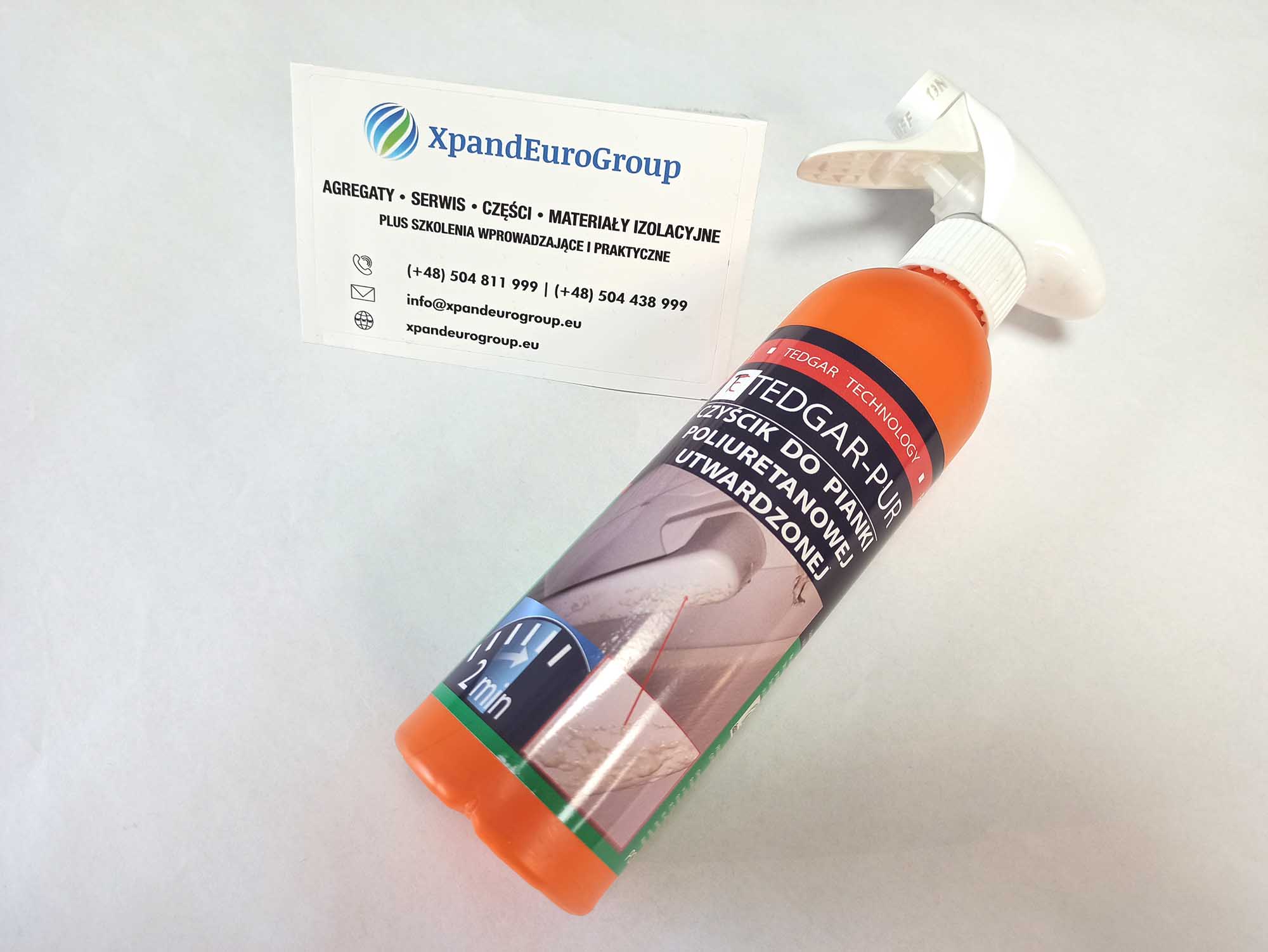 TEDGAR-PUR™ usuwa zaschniętą pianę PUR TEDGAR-PUR™ usuwa zaschniętą pianę PUR
