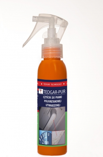 TEDGAR-PUR™ usuwa zaschniętą pianę PUR TEDGAR-PUR™ usuwa zaschniętą pianę PUR