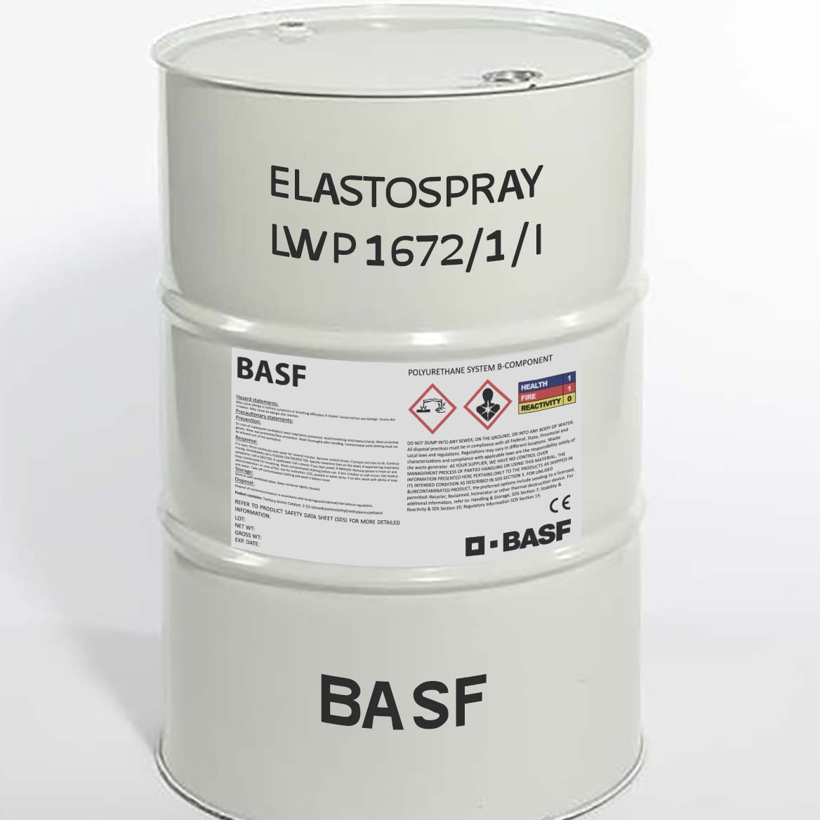 ELASTOSPRAY LWP 1672/1/I +5°C - 35kg/m3 Z-K 9-11m3 EU 230kg ELASTOSPRAY LWP 1672/1/I +5°C - 35kg/m3 Z-K 9-11m3 EU 230kg